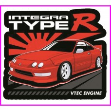 Honda Integra Type R Keychain Portachiavi JDM Acrylic